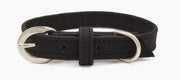 Shop our vegan leather black cork pet collar, a cruelty-free and sustainable pet accessory for your beloved pet. Made from eco-friendly materials, this dog and cat collar combines style and ethics, perfect for conscious pet owners. Cruelty-free, luxury dog collar, unique pet collar, boho chic pet accessories, premium collars, organic look, ethically made, handmade in the USA, LGBTQIA woman-owned, for the fashion dog. #color_silver-color