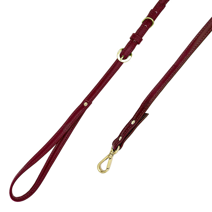 Bordeaux Red Cactus Leash