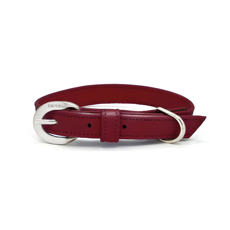 Bordeaux Red Cactus Collar