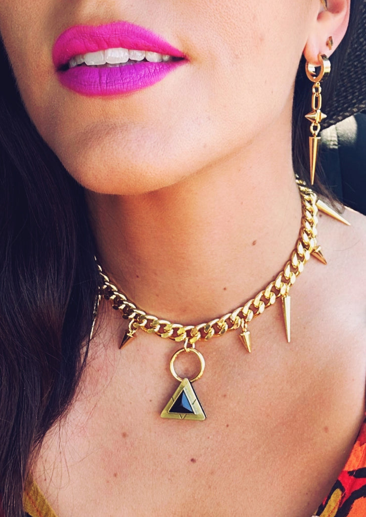 Gold Fierce Revolution Necklace