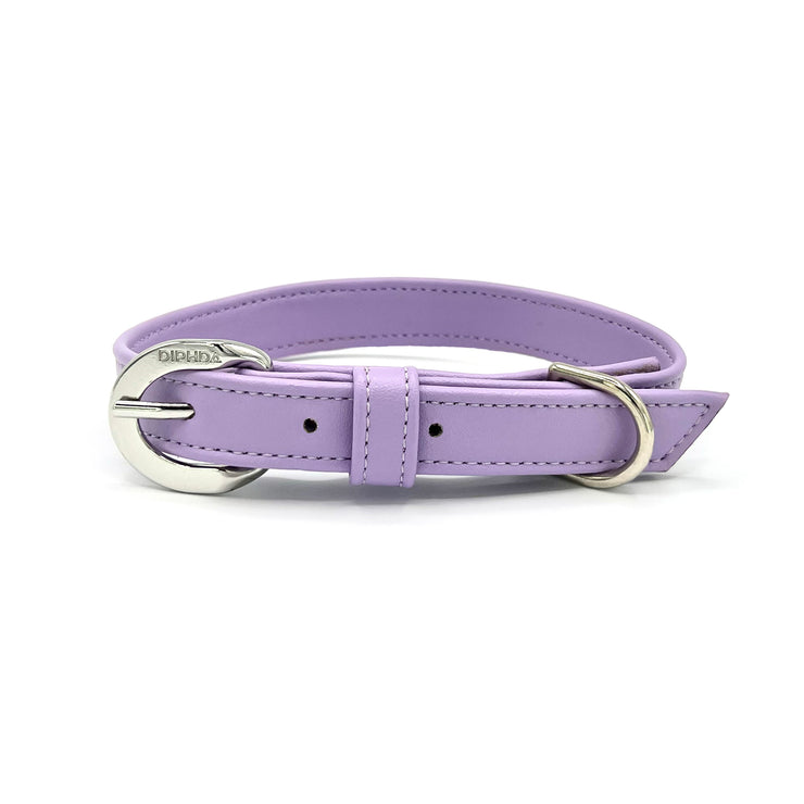 luxury vegan cactus leather collar and leash. Paired with our crystal charm jewelry for both people and pets. Designed for both dogs and cats and made in Los Angeles, CA. Our accessories are sustainable and we are women-owned. 